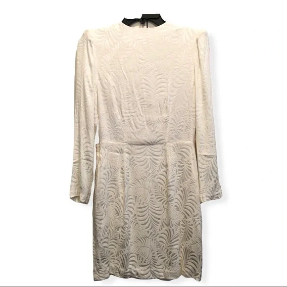 FREE PEOPLE Naomi Ivory Velvet Mini Dress Size - Picture 5 of 7